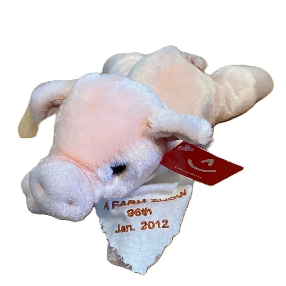 Aurora Pig Plush Stuffed Animal NEW Pennsylvania Farm Show 96th January 2012